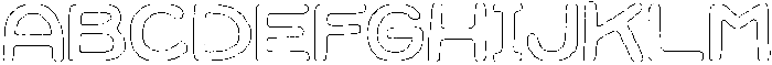 Jellybon Chalk Outline otf (400) FONT