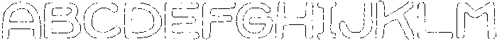 Jellybon Eroded Outline otf (400) FONT