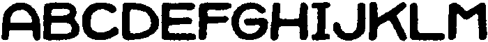 Jellybon Eroded otf (400) Font UPPERCASE