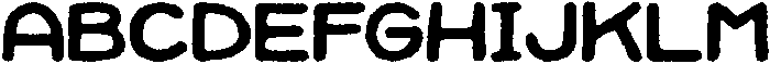 Jellybon Eroded otf (400) FONT
