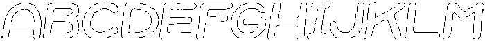 Jellybon Graphite Outline Italic otf (400) FONT