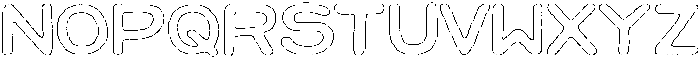 Jellybon Graphite Outline otf (400) Font LOWERCASE