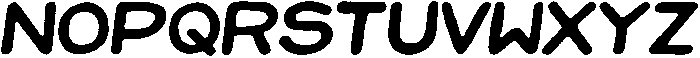 Jellybon Liner Italic otf (400) Font LOWERCASE
