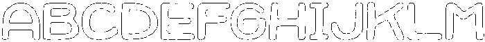 Jellybon Pencil Outline otf (400) FONT