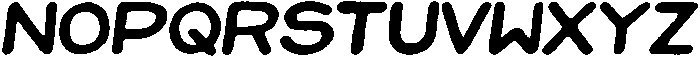 Jellybon Rough Italic otf (400) Font UPPERCASE