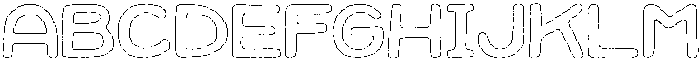 Jellybon Rough Outline otf (400) FONT