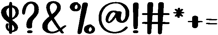 Jellyfish Regular otf (400) Font OTHER CHARS