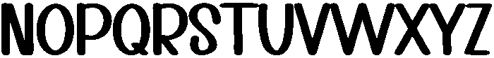 Jellyfish Regular otf (400) Font UPPERCASE