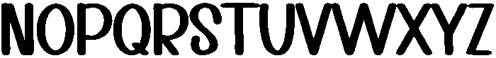 Jellyfish Regular otf (400) Font LOWERCASE