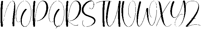 Jellyfish Regular otf (400) Font UPPERCASE