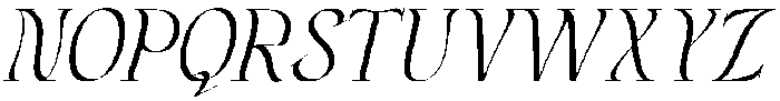Jelvion Italic otf (400) Font UPPERCASE