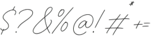 Jemaritta Signature otf (400) Font OTHER CHARS