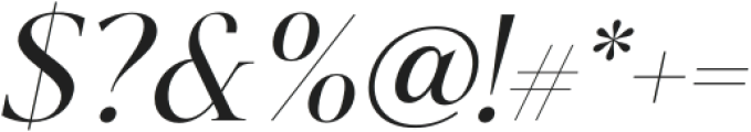 Jemina Italic otf (400) Font OTHER CHARS