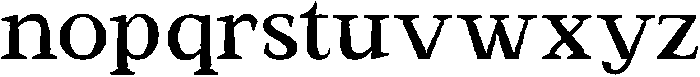 Jenbior Regular otf (400) Font LOWERCASE