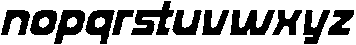 Jengah Italic ttf (400) Font LOWERCASE
