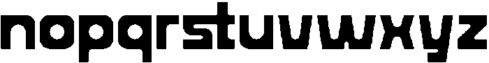 Jengah otf (400) Font LOWERCASE