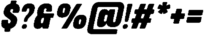 Jenko Italic otf (400) Font OTHER CHARS