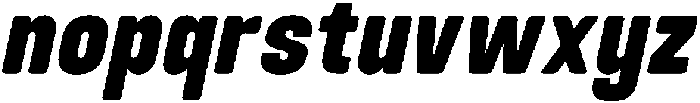 Jenko Italic otf (400) Font LOWERCASE