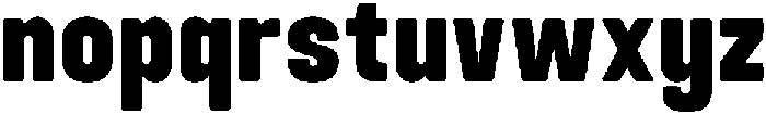 Jenko Regular otf (400) Font LOWERCASE