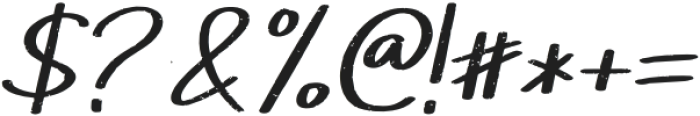 Jennaca Italic otf (400) Font OTHER CHARS