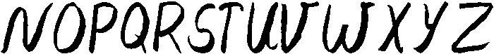 Jennet otf (400) Font UPPERCASE