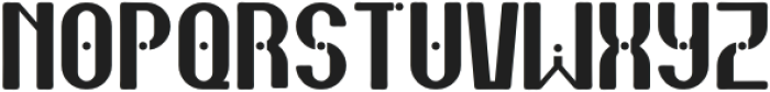 Jenoreq Regular otf (400) Font LOWERCASE