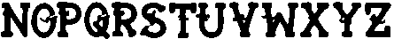 Jenu ttf (400) Font LOWERCASE