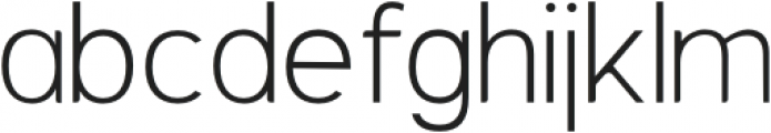 Jeorg Light otf (300) Font LOWERCASE