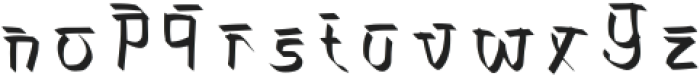 Jepun Regular otf (400) Font LOWERCASE