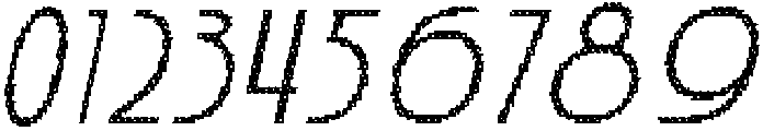 Jerio Disco Italic otf (400) Font OTHER CHARS