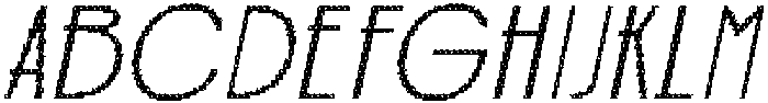 Jerio Disco Italic otf (400) Font UPPERCASE