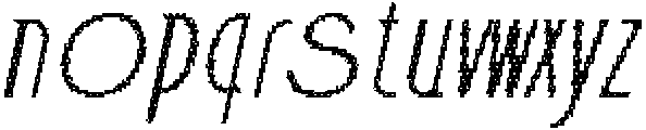 Jerio Disco Italic otf (400) Font LOWERCASE