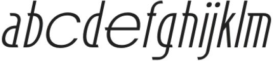 Jerio  Italic otf (400) Font LOWERCASE