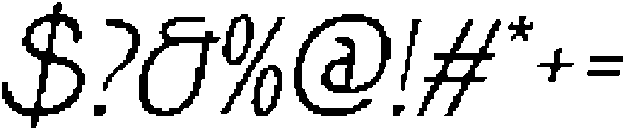 JerioPixel-Regular otf (400) Font OTHER CHARS
