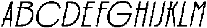JerioPixel-Regular otf (400) Font UPPERCASE
