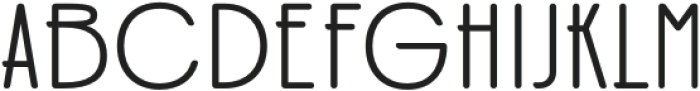 JerioRounded-Regular otf (400) Font UPPERCASE