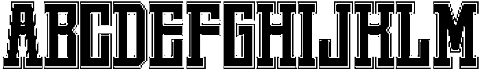 Jersey Varsity Regular otf (400) FONT