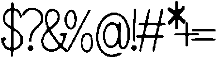 Jeruca ttf (400) Font OTHER CHARS