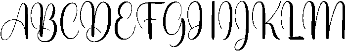 Jessica otf (400) Font UPPERCASE