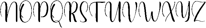 Jessica otf (400) Font UPPERCASE