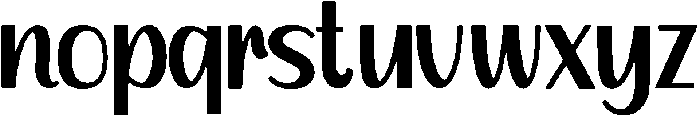 Jessica otf (400) Font LOWERCASE