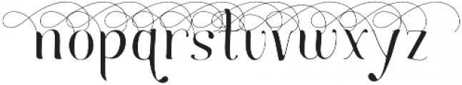 JetQuinnSwashes1 otf (400) Font LOWERCASE