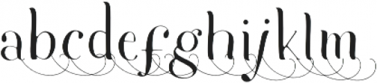 JetQuinnSwashes6 otf (400) Font LOWERCASE