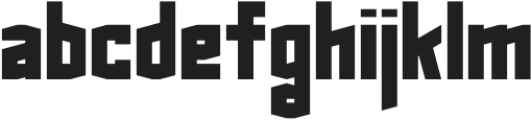 Jetset Regular otf (400) Font LOWERCASE