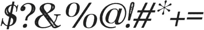 Jevale Stamp Italic otf (400) Font OTHER CHARS
