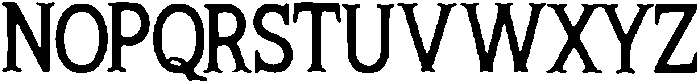 Jewete ttf (400) Font UPPERCASE