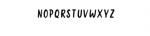 Jelly Bean Sans.ttf Font UPPERCASE