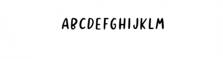 Jelly Bean Sans.ttf Font LOWERCASE