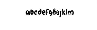 Jester Font LOWERCASE