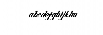 Jeumpa Script Font Font LOWERCASE